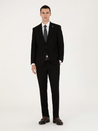 کت و شلوار مردانه مشکی پیرکاردین