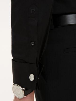 پیراهن رسمی مردانه مشکی پیرکاردین