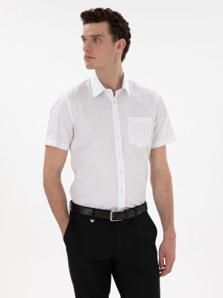 پیراهن رسمی مردانه سفید پیرکاردین