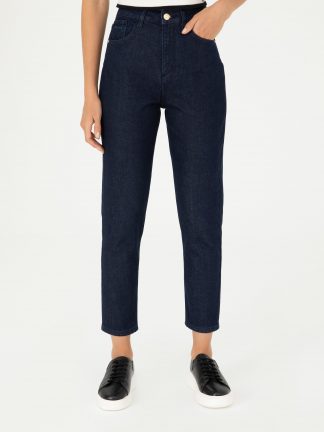 شلوار جین مام فیت زنانه پیرکاردین