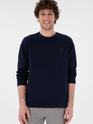 سویشرت مردانه سرمه ای یو اس پولو