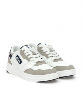 کفش کتانی و اسپرت مردانه سفید یو اس پولو