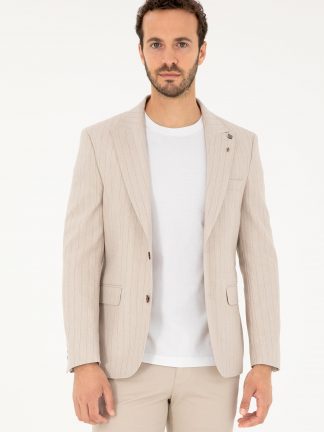 کت مردانه بژ یو اس پولو