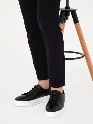 کفش روزمره مردانه مشکی پیرکاردین