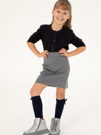 ژاکت دخترانه سرمه ای یو اس پولو