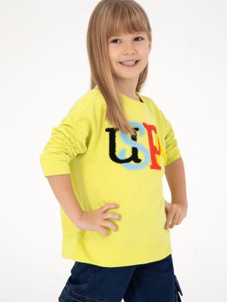 سویشرت دخترانه پسته یو اس پولو