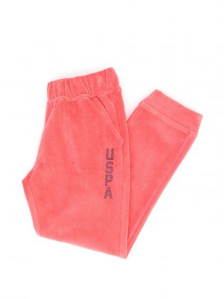 شلوار راحتی دخترانه صورتی یو اس پولو