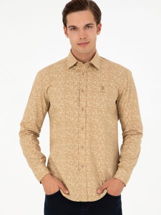 پیراهن مردانه بژ یو اس پولو