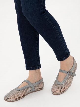 کفش تخت زنانه خاکستری پیرکاردین