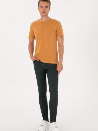 شلوار جین جذب مردانه سبز یو اس پولو