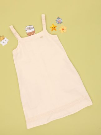 پیراهن دخترانه بژ یو اس پولو