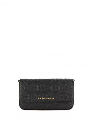 کیف دوشی زنانه مشکی پیرکاردین