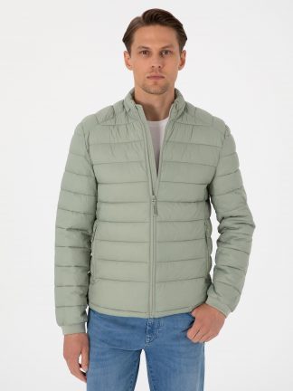 کاپشن مردانه سبز پیرکاردین