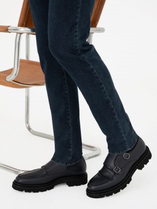 کفش روزمره مردانه سرمه ای پیرکاردین