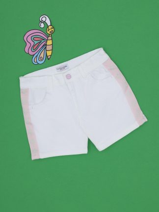 شلوارک دخترانه سفید یو اس پولو