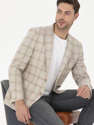 کت مردانه بژ پیرکاردین