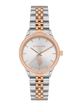 ساعت مچی زنانه خاکستری یو اس پولو