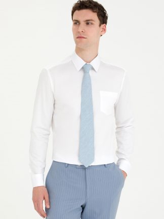 پیراهن رسمی مردانه سفید پیرکاردین