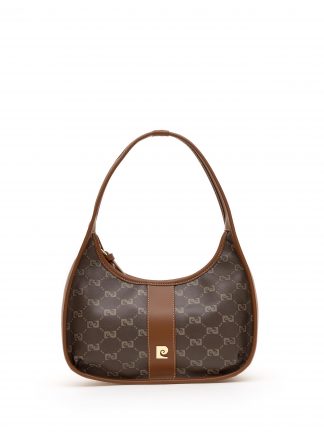 کیف دوشی زنانه قهوه ای پیرکاردین