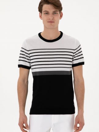 تی شرت مردانه مشکی یو اس پولو