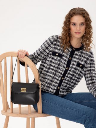 کیف زنانه مشکی یو اس پولو