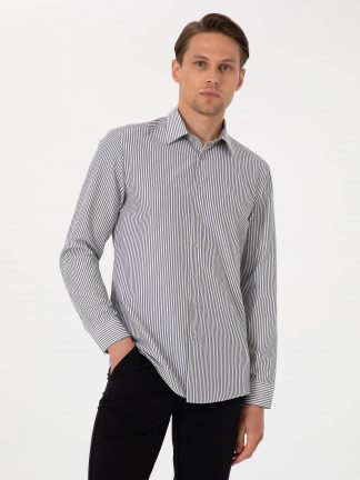 پیراهن مردانه مشکی پیرکاردین