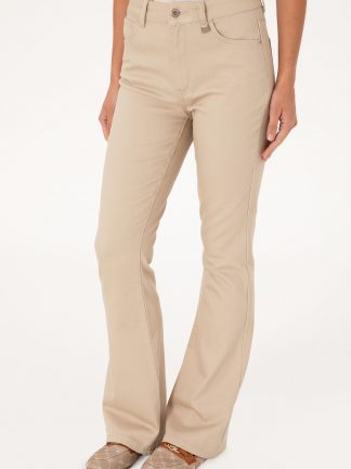 شلوار جین دمپا گشاد زنانه طوسی یو اس پولو