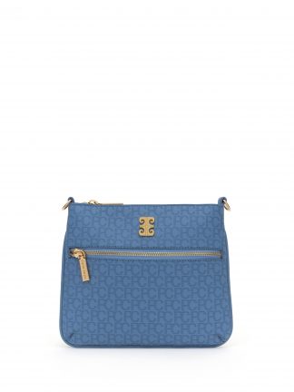 کیف دوشی زنانه آبی پیرکاردین