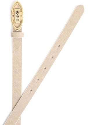 کمربند زنانه بژ یو اس پولو