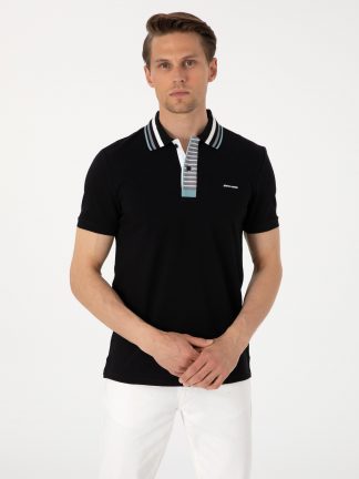 پولوشرت مردانه مشکی پیرکاردین