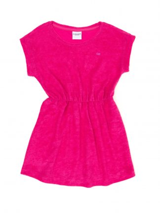 پیراهن دخترانه صورتی روشن یو اس پولو