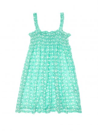 پیراهن دخترانه نعنایی یو اس پولو