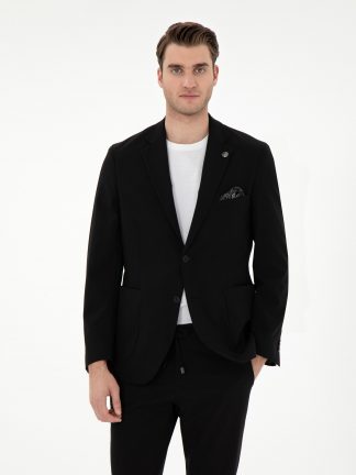 کت مردانه مشکی پیرکاردین