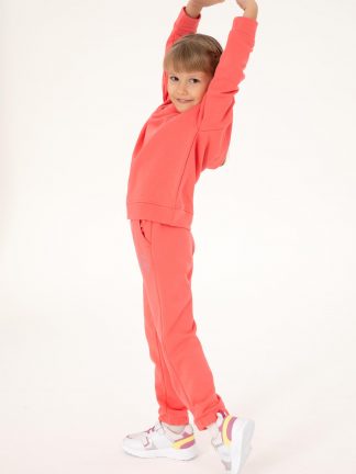 شلوار راحتی دخترانه گل انار یو اس پولو