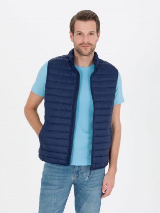 جلیقه ورزشی مردانه سرمه ای پیرکاردین