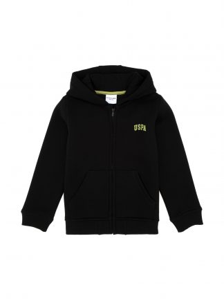 هودی پسرانه مشکی یو اس پولو