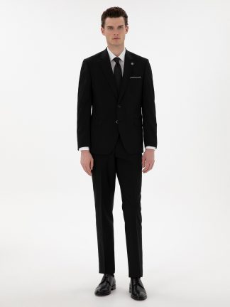 کت و شلوار مردانه مشکی پیرکاردین