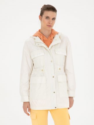 کاپشن زنانه بژ پیرکاردین