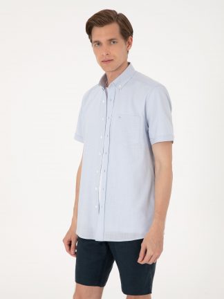 پیراهن آستین کوتاه مردانه پیرکاردین