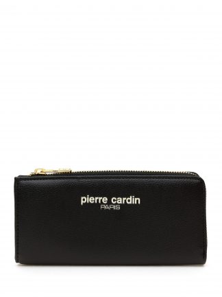 کیف پول زنانه مشکی پیرکاردین
