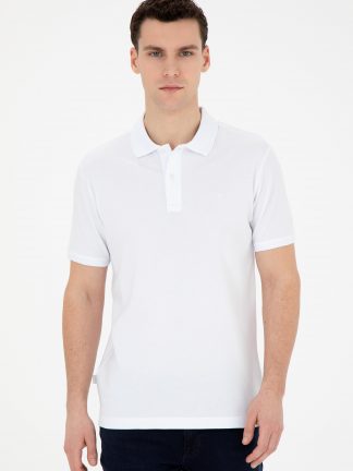 پولوشرت مردانه سفید پیرکاردین