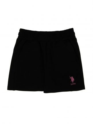 شلوارک دخترانه مشکی یو اس پولو