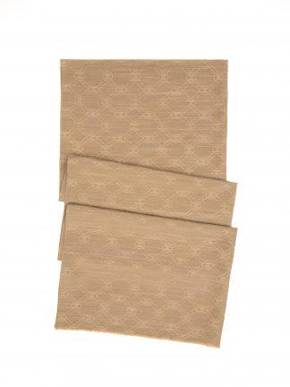 روسری و شال زنانه خاکی روشن پیرکاردین