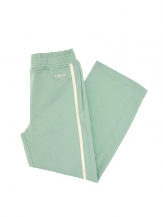 شلوار راحتی دخترانه آبی فیروزه ای یو اس پولو