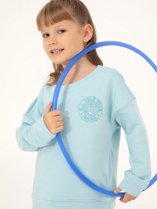 سویشرت دخترانه نیلی یو اس پولو