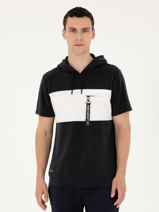 هودی مردانه مشکی پیرکاردین