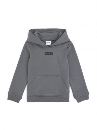 هودی پسرانه خاکستری یو اس پولو