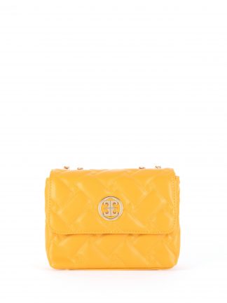 کیف دوشی زنانه زرد پیرکاردین