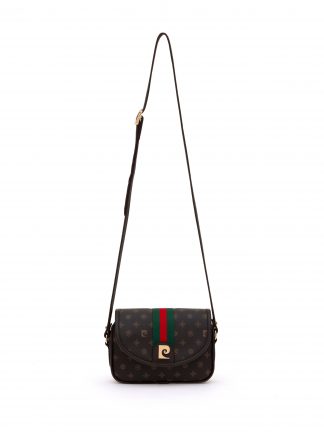 کیف دوشی زنانه قهوه ای پیرکاردین