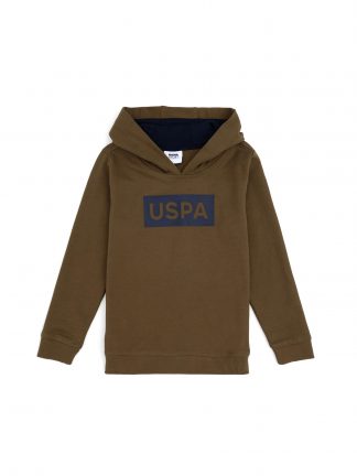 هودی پسرانه خاکی روشن یو اس پولو